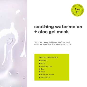 Freeman Watermelon & Aloe Gel Mask for All Skin Types