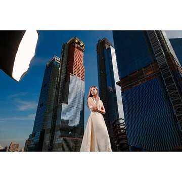 Westcott Rapid Box Switch 1x3 Portable Photography Studio and On Location Stripbank Softbox - Compat...