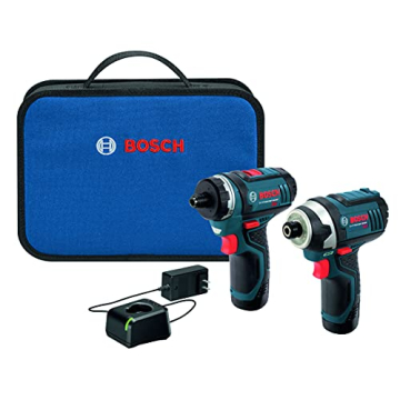 BOSCH 12V Max Cordless 2-Tool Combo Kit - Powerful & Compact