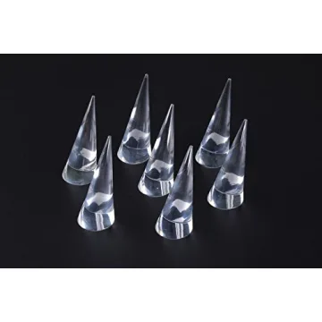 Buy Clear Acrylic Ring Display Holders - Pack of 10