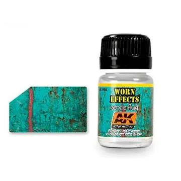 AK Interactive WORN EFFECTS ACRYLIC FLUID – Premium Quality for Artists