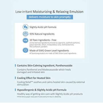 Hypoallergenic SoonJung Moist Emulsion for Sensitive Skin