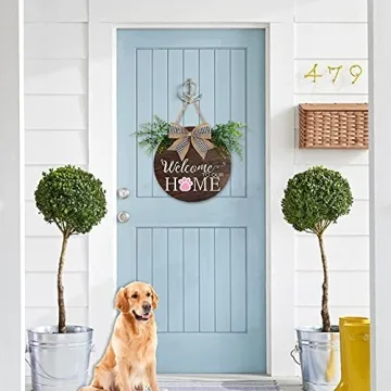 OurWarm Interchangeable Welcome Sign for Every Season