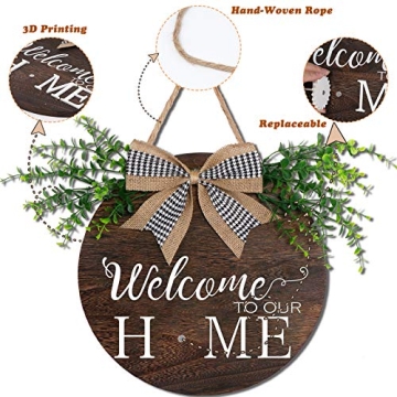 OurWarm Interchangeable Welcome Sign for Every Season