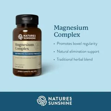 Nature’s Sunshine Magnesium Complex for Energy & Muscle Support