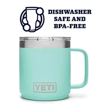 YETI Rambler 10 oz Stackable Mug with MagSlider Lid - Insulated Drinkware