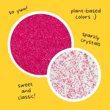 Supernatural Twinkles Hot Pink Sprinkles Vegan 3oz