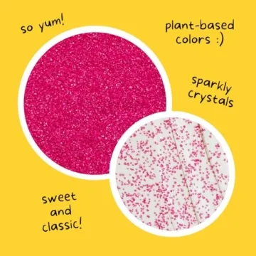Supernatural Twinkles Hot Pink Sprinkles Vegan 3oz