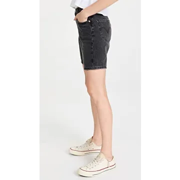 Levi's Women's 501 90s Shorts in Yesterday Black