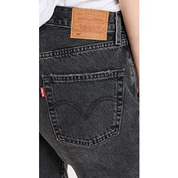 Levi's Women's 501 90s Shorts in Yesterday Black