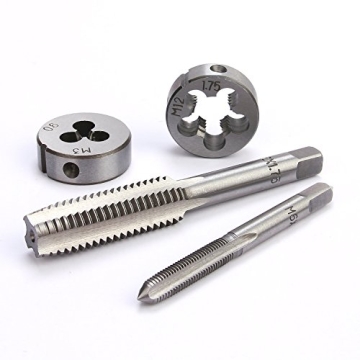 EFFICERE 40-Piece Premium Tap and Die Set for All Metals