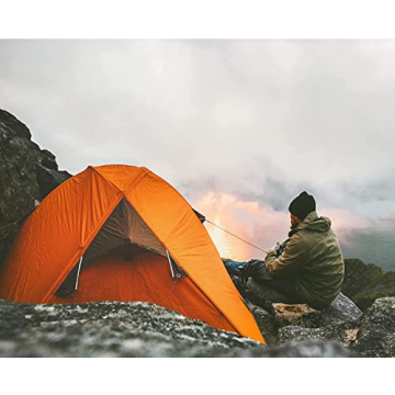 Vaverto Small Memory Foam Bed Pillow for Camping - Compressible Medium Firm, Breathable Cover, Machine Washable, Ideal Backpacking