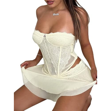 Two Piece Vintage Skirt Set for Summer Parties and Style