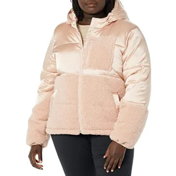 Stylish Sherpa Puffer Jacket for Women - Cozy & Versatile