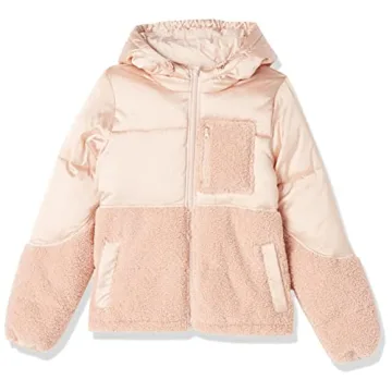 Stylish Sherpa Puffer Jacket for Women - Cozy & Versatile