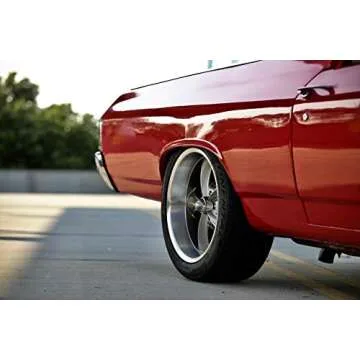 Ridler Custom Wheels 695 Matte Black Machined Lip Wheels