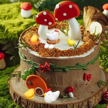 Enchanting Hiawbon Miniature Chicken Coop Set for Fairy Gardens
