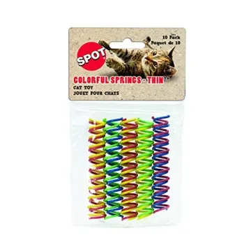 SPOT Ethical Colorful Springs Cat Toy - Engaging Playtime for Cats