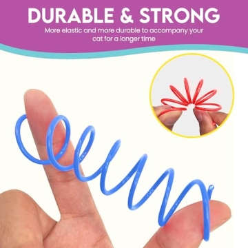 SPOT Ethical Colorful Springs Cat Toy - Engaging Playtime for Cats