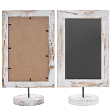 MyGift Rustic Chalkboard Sign Set | Versatile Decor Solution