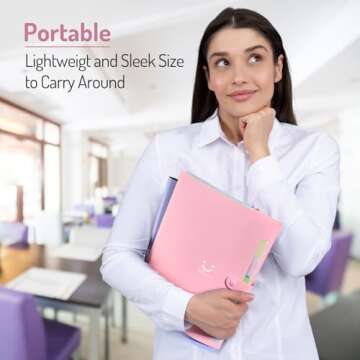 Forvencer Accordion File Organizer for Stylish Document Storage