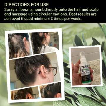 Intensive Biotin Hair Growth Serum - Spray - Hair Loss, Receding Hairline & Pattern Baldness Treatme...