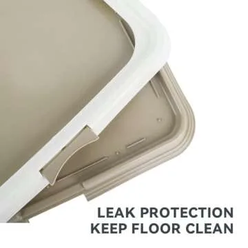 Pawise Pee Pad Holder for Puppy Pads, Dog Pad Holder, Pee Pad Tray for Training Pads,Puppy Pad Holder for Dogs (23.5"x23.5")