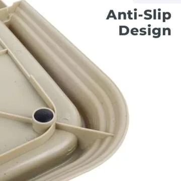 Pawise Pee Pad Holder for Puppy Pads, Dog Pad Holder, Pee Pad Tray for Training Pads,Puppy Pad Holder for Dogs (23.5"x23.5")