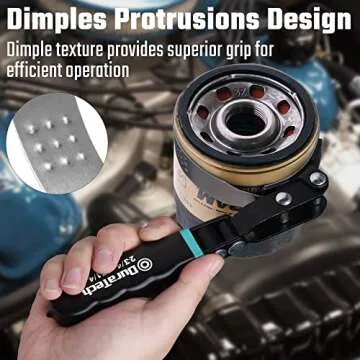 DURATECH Swivel Oil Filter Wrench - Perfect for Mechanics