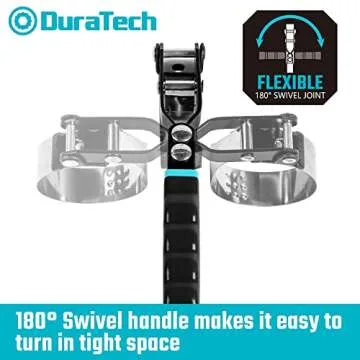 DURATECH Swivel Oil Filter Wrench - Perfect for Mechanics