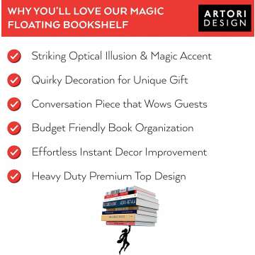 Stylish Modern Book Shelf for Home or Office