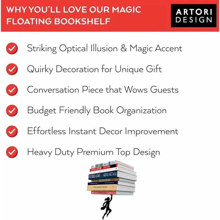 Stylish Modern Book Shelf for Home or Office