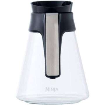 Ninja Coffee Bar with Glass Carafe and Auto-iQ One Touch Intelligence - CF080 (Renewed)