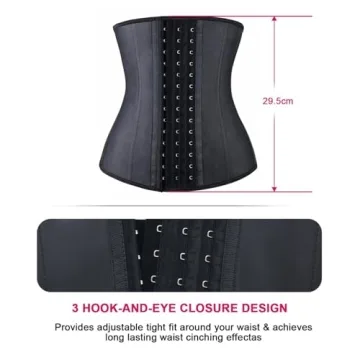 YIANNA Latex Waist Trainer for Women Tummy Control