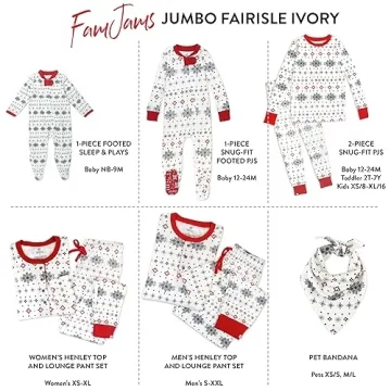 HonestBaby Family Matching Pajamas Organic Cotton for All Ages