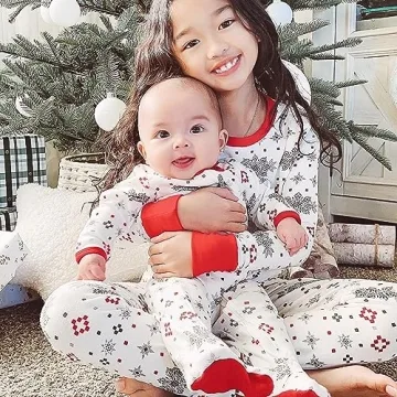 HonestBaby Family Matching Pajamas Organic Cotton for All Ages
