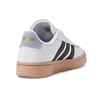 adidas Originals Grand Court Alpha White/Core Black/Silver Violet 9.5 B (M)