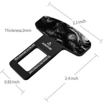Universal Car Seat Belt Cover Pads - 2 Pack Comfort