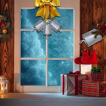 DIYANA IMPEX Vintage Indian Tin Bells Rustic Chime Vintage Jingle Bell Cow Bells Christmas Tree Crafts Decoration lot 20 Pc (Gold)