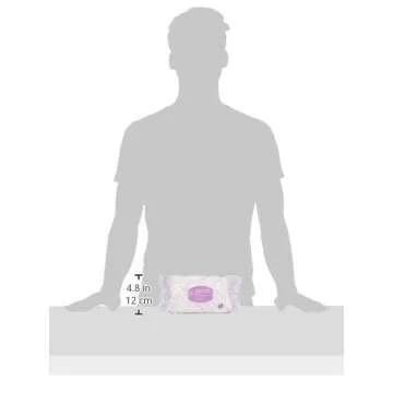 Amazon Elements Baby Wipes Sensitive Unscented Flip-Top Packs