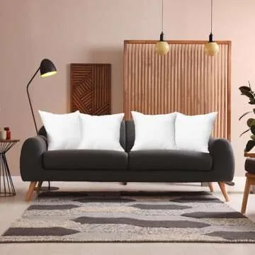 Utopia Bedding Throw Pillows Set of 4 White 16 x 16 Inches