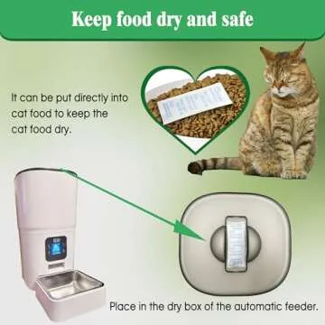 xcivi Desiccant Bags for Pet Food - Fresh & Dry