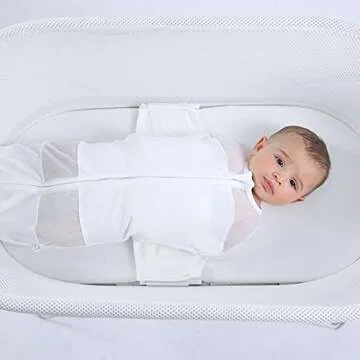 Happiest Baby SNOO Bassinet Fitted Sheet - 100% Organic Cotton Nursery Bedding - Perfect for SNOO Sl...