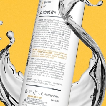 Lube Life Water-Based Personal Lubricant - Non-Staining & Premium