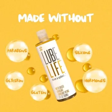 Lube Life Water-Based Personal Lubricant - Non-Staining & Premium