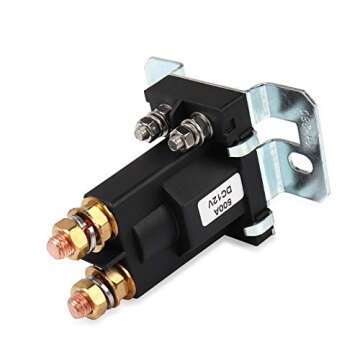 EHDIS 12V Starter Relay 500 AMP - Heavy Duty Battery Isolator Switch