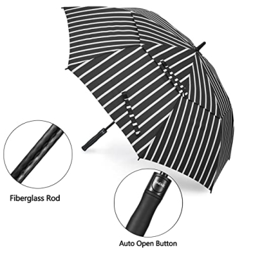 BAGAIL Golf Umbrella Large Oversize Double Canopy
