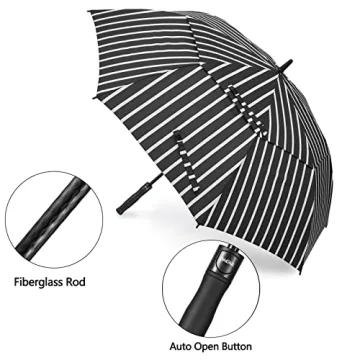 BAGAIL Golf Umbrella Large Oversize Double Canopy