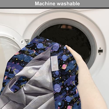 Ambesonne Galaxy Dog Crate Cover for Stylish Pet Spaces