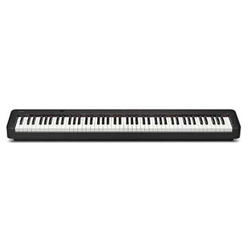 Casio CDP-S160 88-Key Compact Digital Piano - Black Bundle with CS-46 Stand, Adjustable Bench, Instructional Book, Austin Bazaar Instructional DVD, Online Piano Lessons, and Polishing Cloth